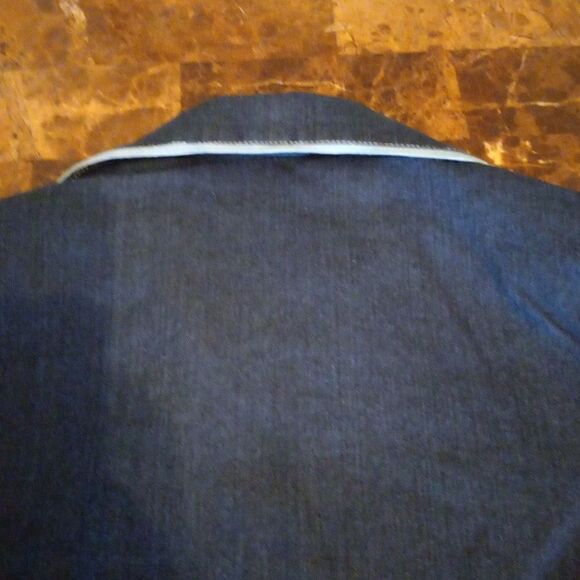 Denim Double Breasted Jacket  - Picture 7 of 7